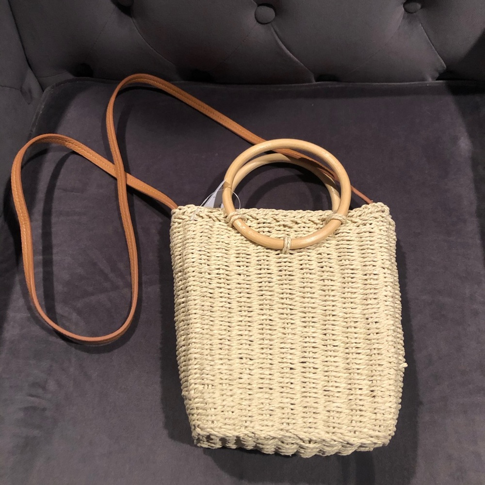 NWT American Eagle Straw Purse